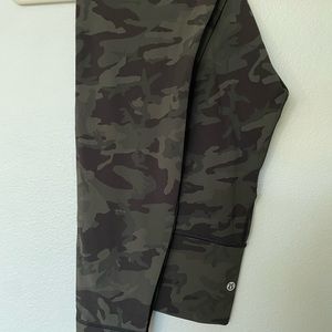 Lululemon size 12, camouflage leggings